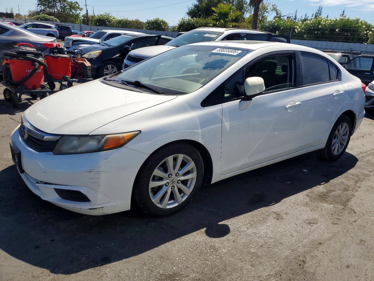 2012 HONDA CIVIC EX | 19XFB2F85CE378436 | UPCARS