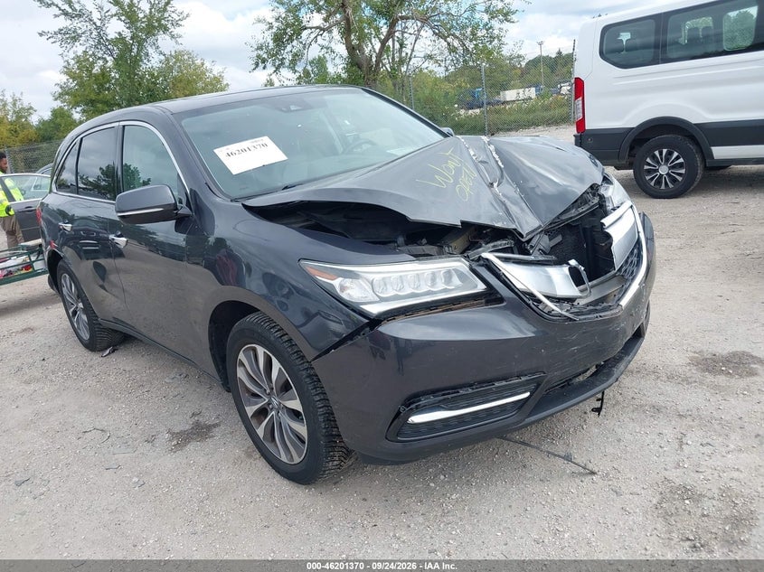 2016 ACURA MDX TECHNOLOGY PACKAGE/W/TECH/ACURAWATCH PLUS | 5FRYD4H46GB059425 | UPCARS