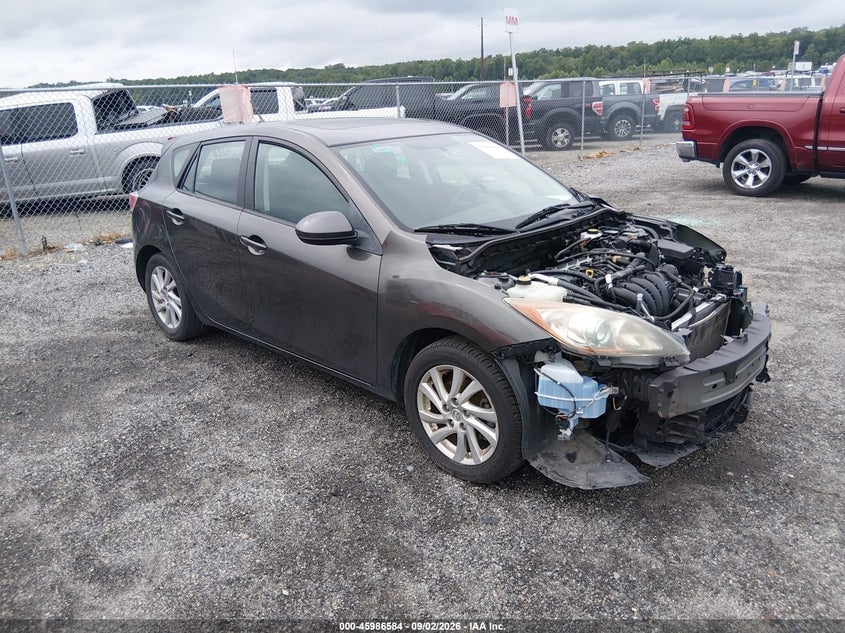 2012 MAZDA MAZDA3 I TOURING | JM1BL1L84C1684203 | UPCARS