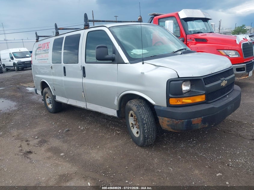 2012 CHEVROLET EXPRESS 2500 WORK VAN | 1GCWGFCA1C1129019 | UPCARS