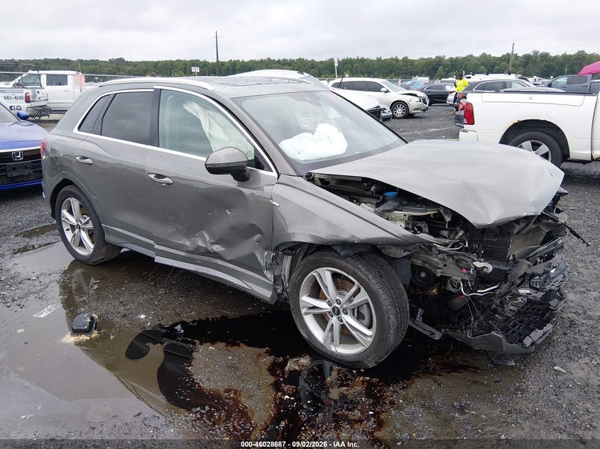 2022 AUDI Q3 PREMIUM 45 TFSI S LINE QUATTRO TIPTRONIC | WA1DECF38N1060951 | UPCARS
