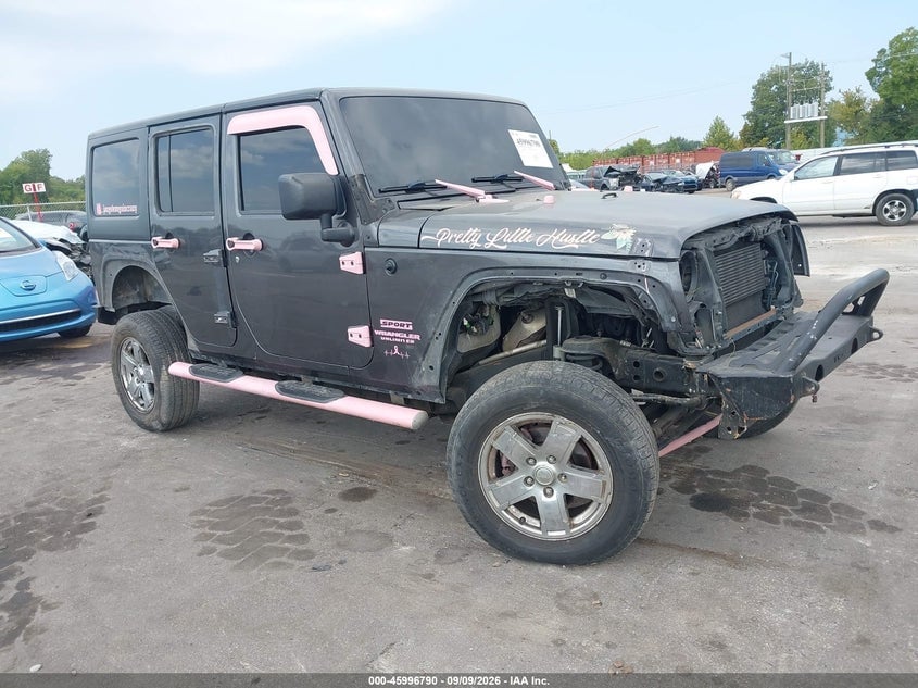 2017 JEEP WRANGLER UNLIMITED SPORT 4X4 | 1C4BJWDG6HL615114 | UPCARS