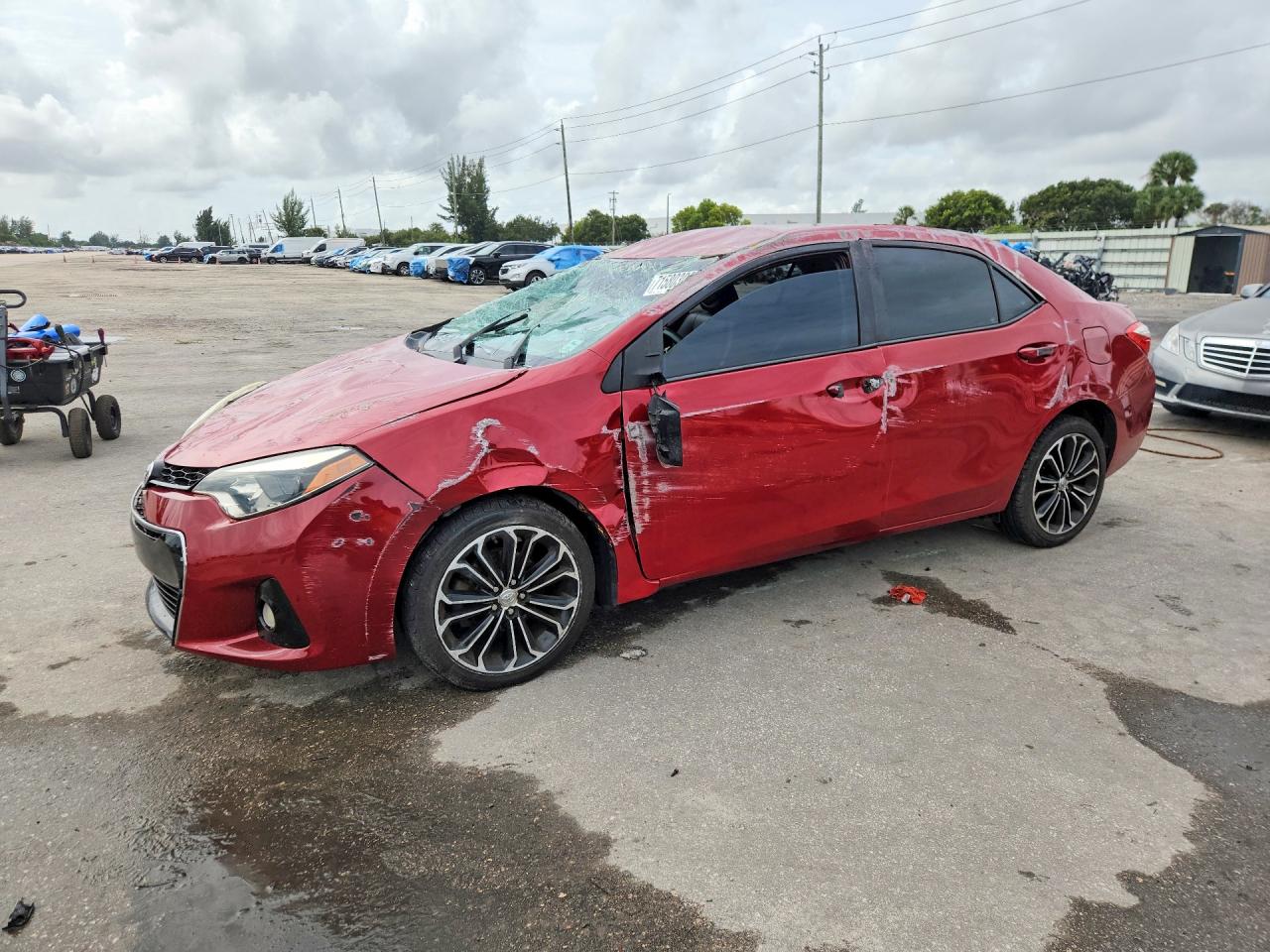2015 TOYOTA COROLLA S PLUS | 2T1BURHE5FC395549 | UPCARS