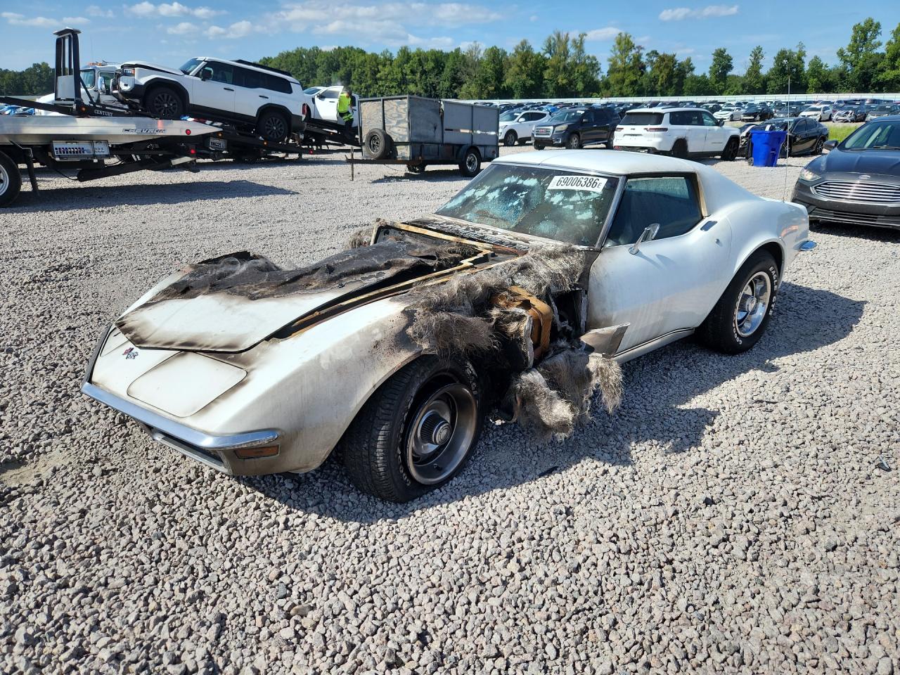 1972 CHEVROLET CORVETTE | 1Z37K2S526018 | UPCARS