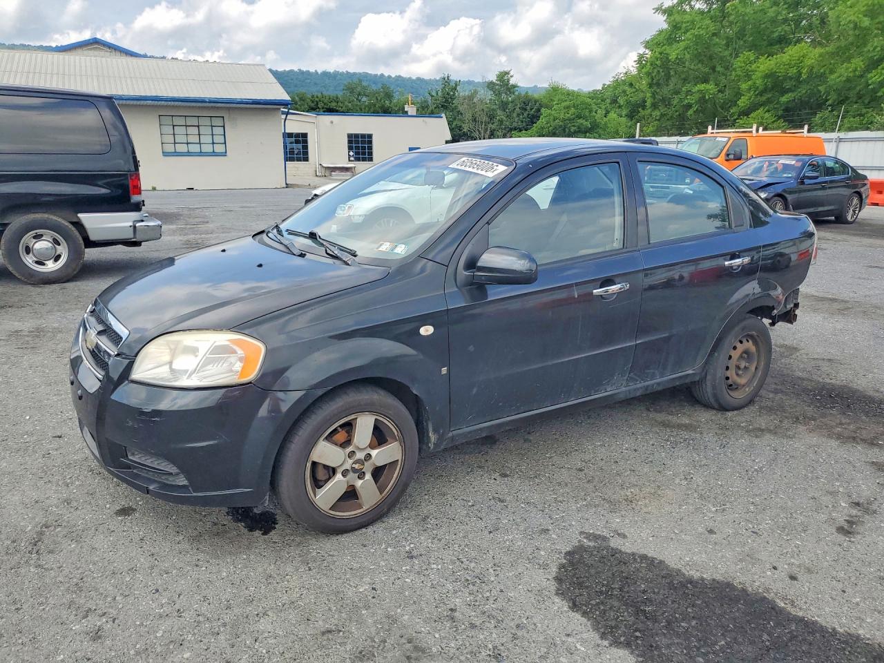 2007 CHEVROLET AVEO BASE | KL1TD56647B107715 | UPCARS