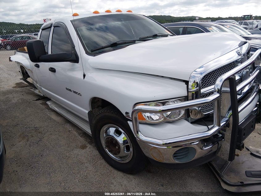 2003 DODGE RAM 3500 SLT/LARAMIE/ST | 3D7MA48633G725161 | UPCARS