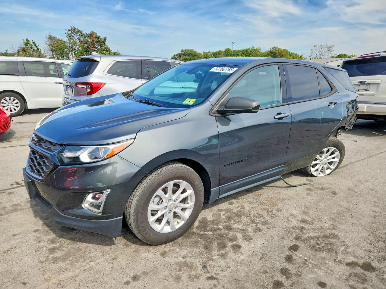 2019 CHEVROLET EQUINOX LS | 3GNAXHEV1KS642247 | UPCARS
