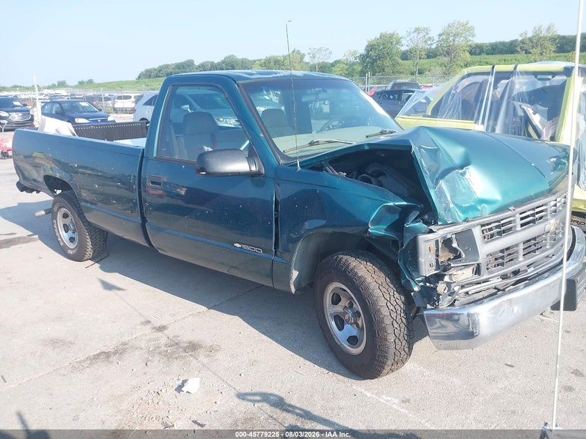 1997 CHEVROLET C/K 1500 WORK FLEETSIDE W/T | 1GCEC14W0VZ136844 | UPCARS