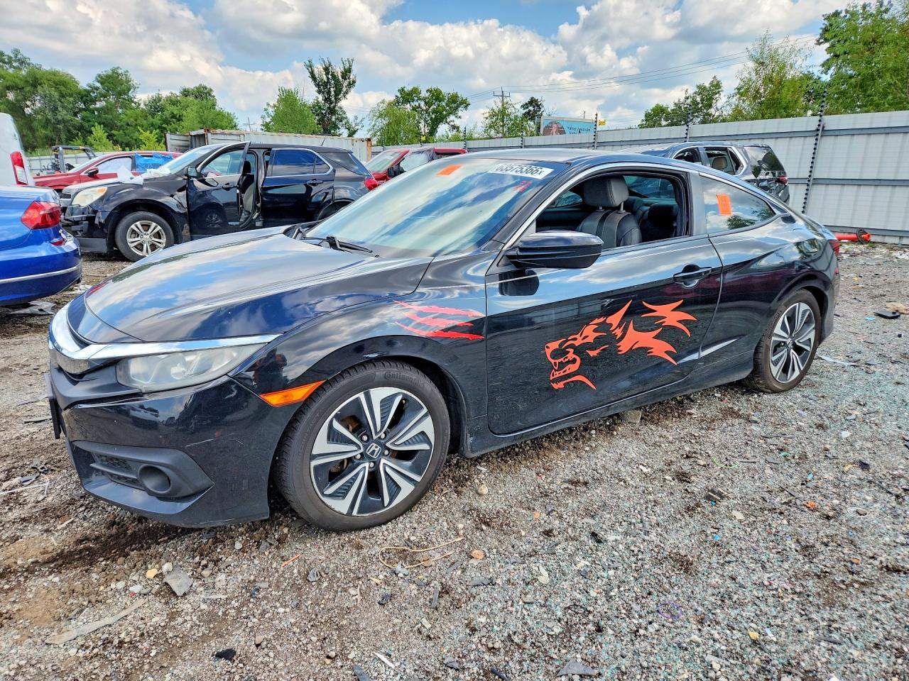 2017 HONDA CIVIC EXL | 2HGFC3B72HH359856 | UPCARS