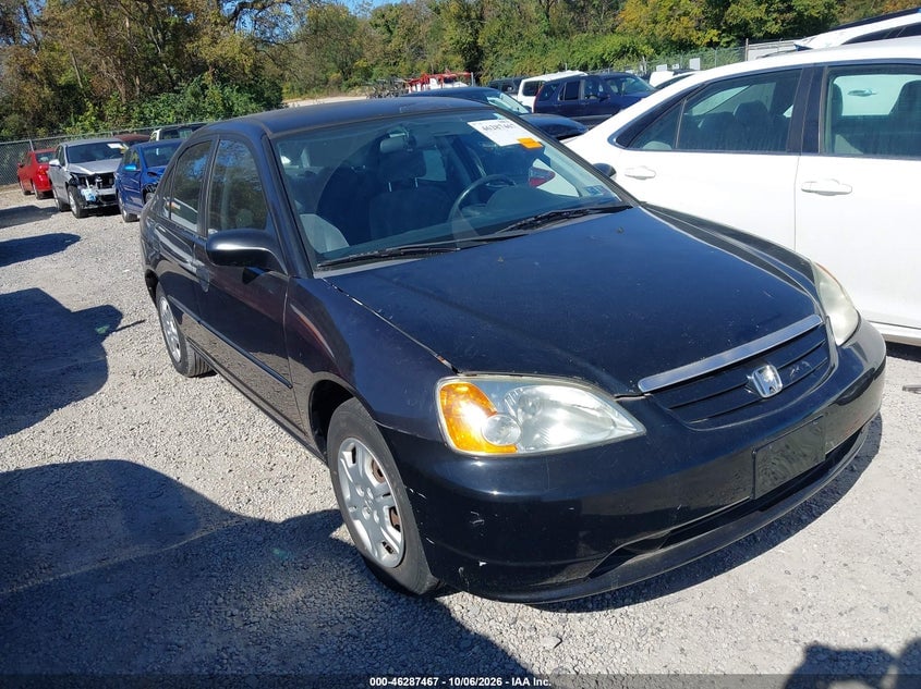 2001 HONDA CIVIC LX | 2HGES16541H542256 | UPCARS