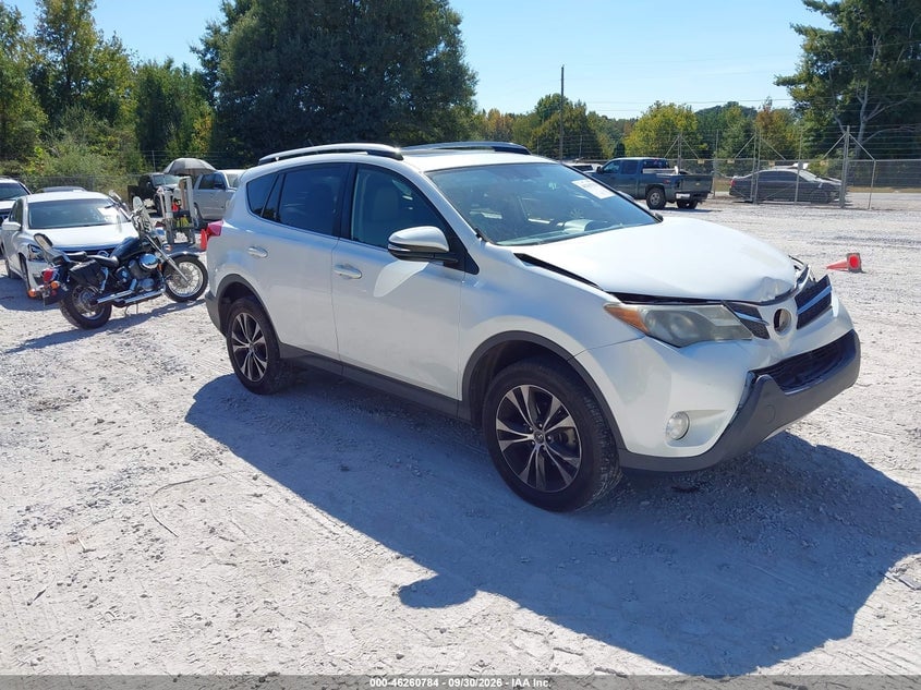 2015 TOYOTA RAV4 LIMITED | JTMYFREV6FD047156 | UPCARS