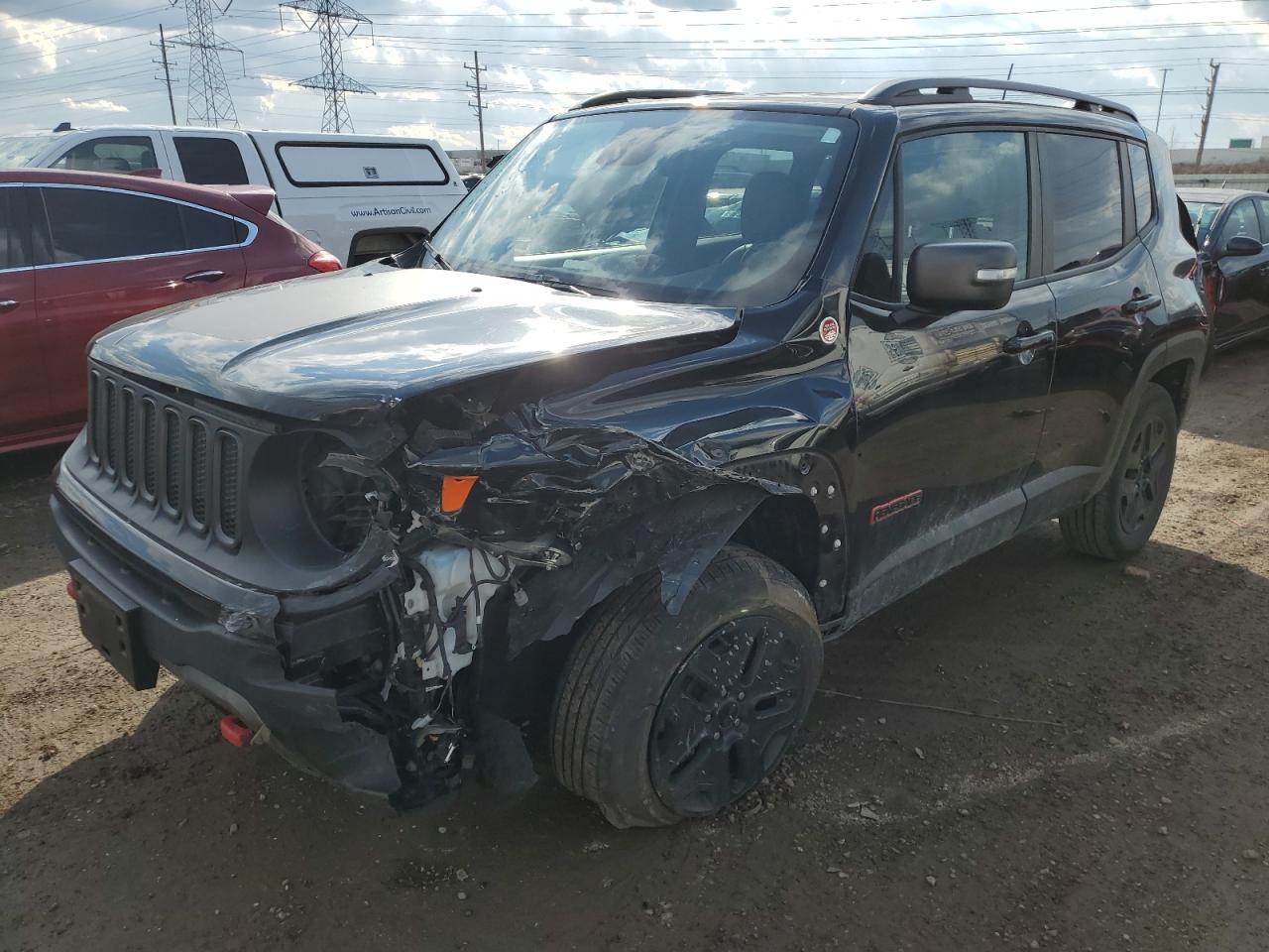 2018 JEEP RENEGADE TRAILHAWK | ZACCJBCB3JPH81370 | UPCARS