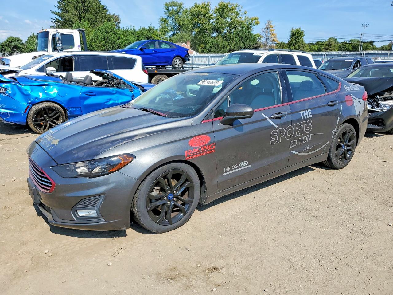2019 FORD FUSION SE | 3FA6P0HD2KR163609 | UPCARS