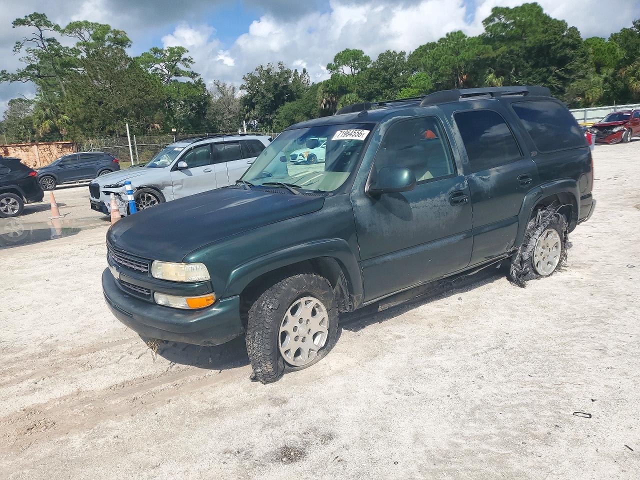 2002 CHEVROLET TAHOE K1500 | 1GNEK13Z22R295897 | UPCARS