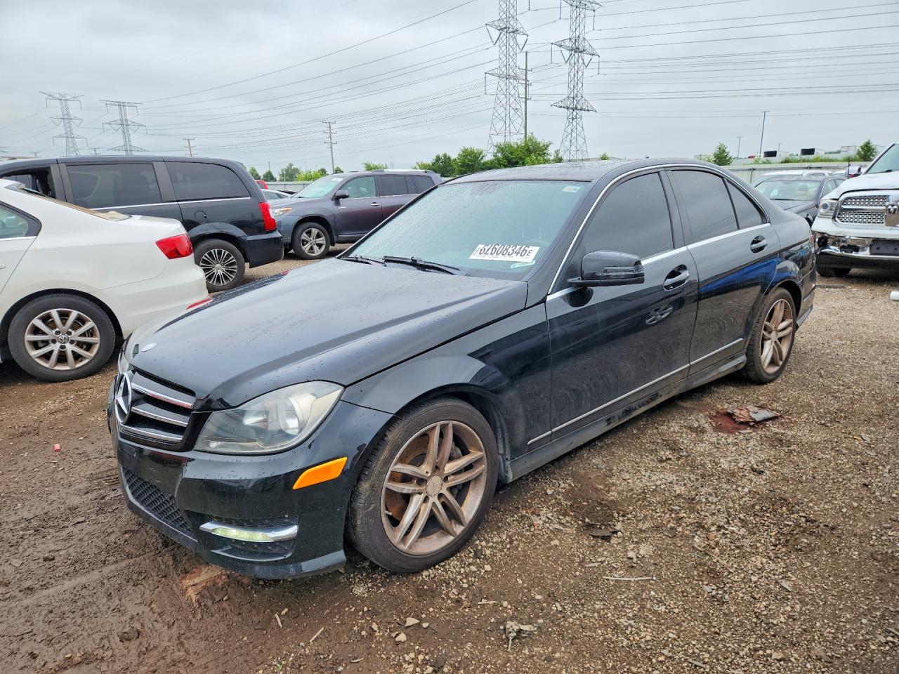 2014 MERCEDES-BENZ C-CLASS 300 4MATIC | WDDGF8AB1EG158993 | UPCARS