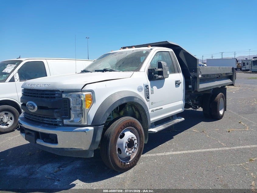 2017 FORD F-550 CHASSIS XL | 1FDUF5GT4HEF17518 | UPCARS