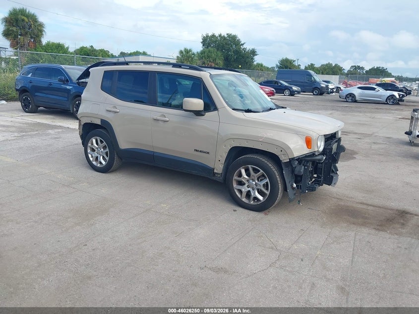 2016 JEEP RENEGADE LATITUDE | ZACCJABT3GPD60116 | UPCARS