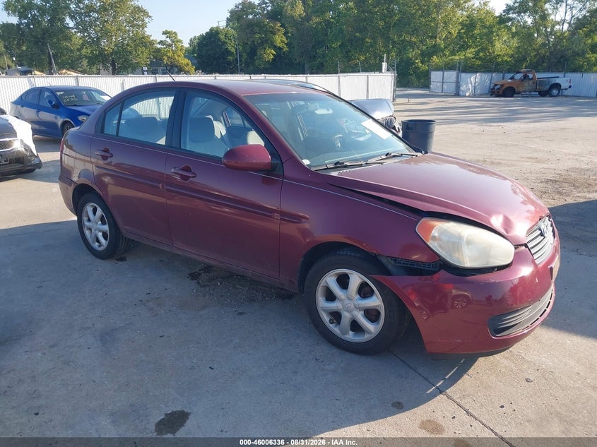 2008 HYUNDAI ACCENT GLS | KMHCN46C48U178601 | UPCARS
