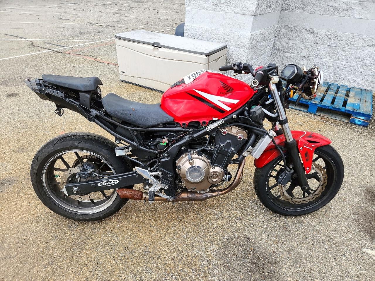 2017 HONDA CBR CYCLE R | MLHPC4464H5400781 | UPCARS