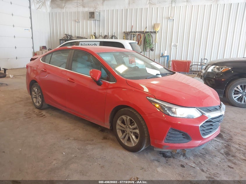 2019 CHEVROLET CRUZE LT | 1G1BE5SMXK7122861 | UPCARS