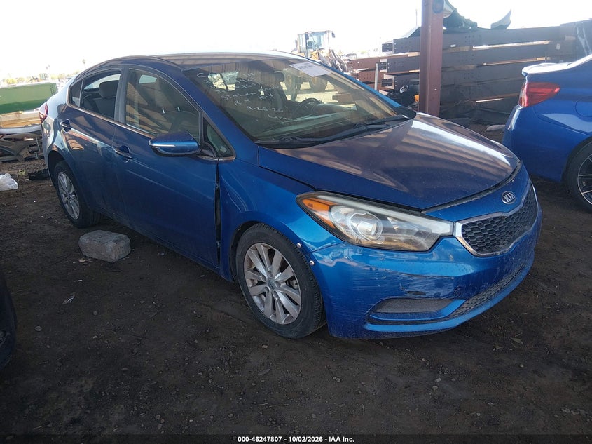 2014 KIA FORT EX | KNAFX4A86E5049423 | UPCARS