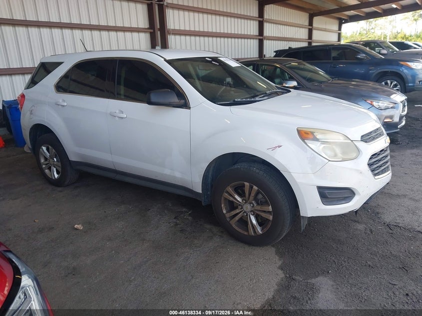 2016 CHEVROLET EQUINOX LS | 2GNALBEK2G1165457 | UPCARS