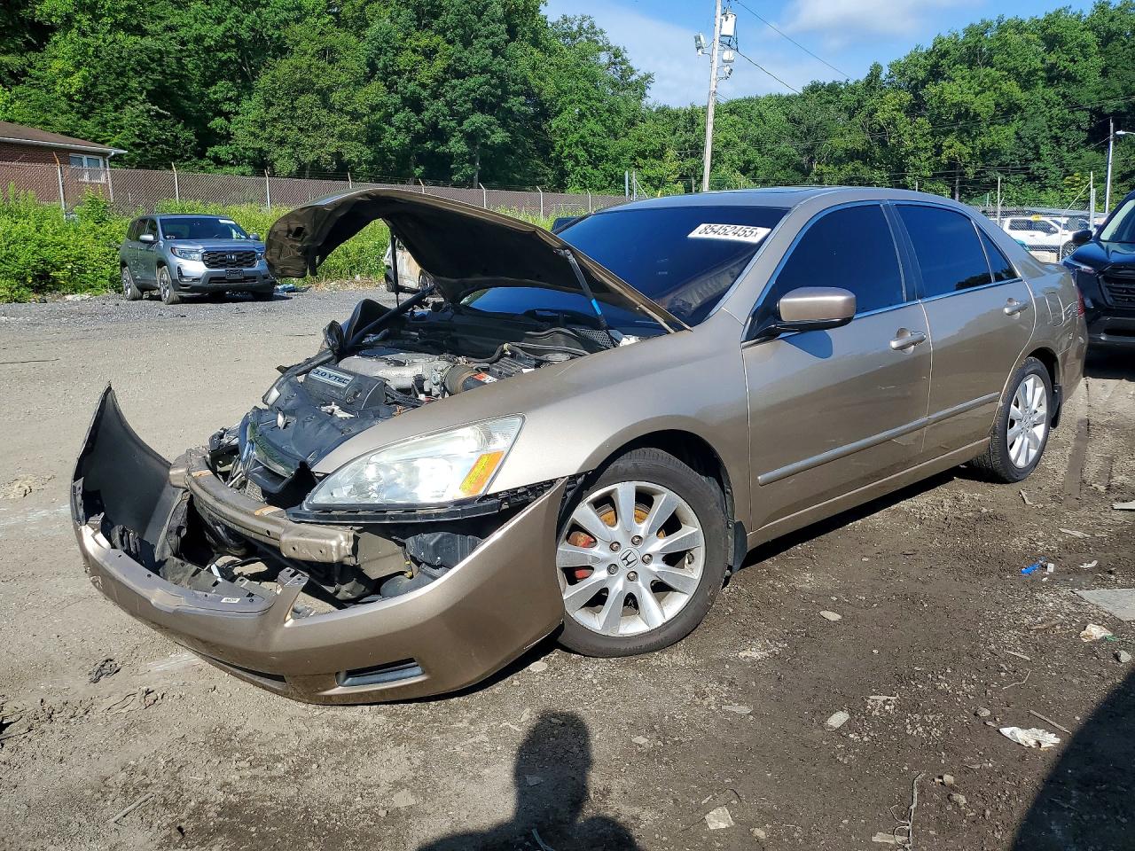 2007 HONDA ACCORD EX | 1HGCM66577A051203 | UPCARS