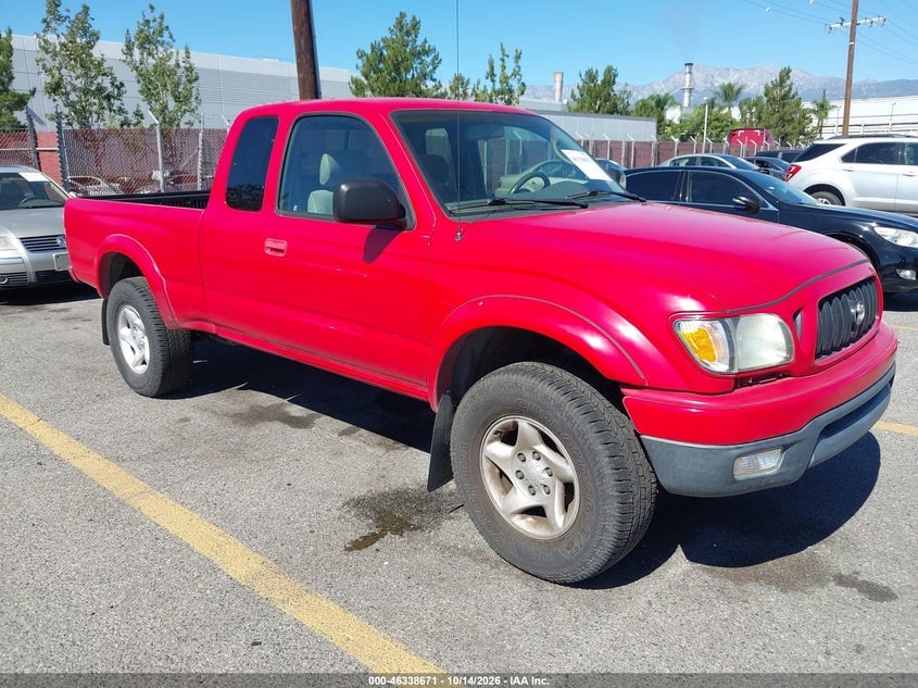 2004 TOYOTA TACOMA PRERUNNER V6 | 5TESN92N64Z419211 | UPCARS