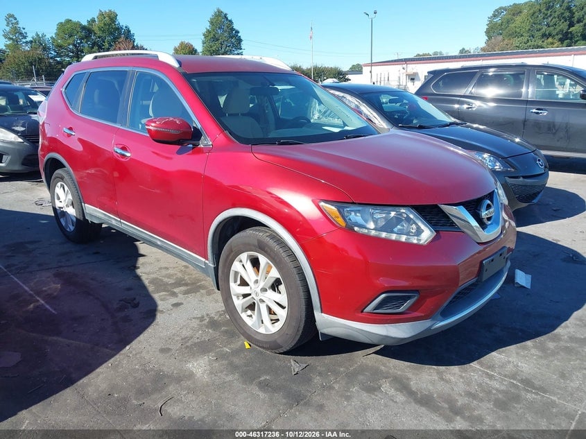 2016 NISSAN ROGUE SV | KNMAT2MV0GP699788 | UPCARS