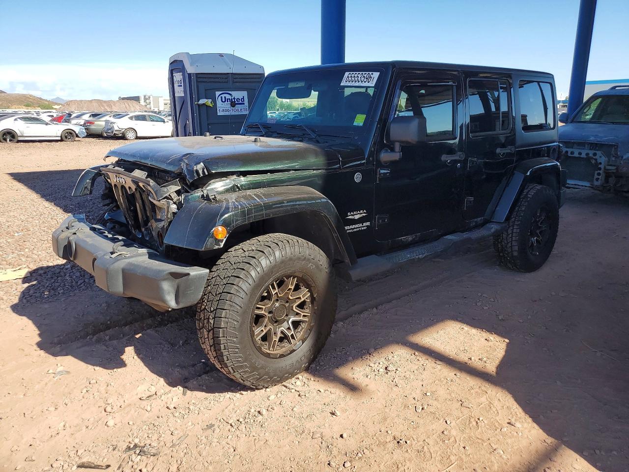2012 JEEP WRANGLER SAHARA | 1C4HJWEGXCL240605 | UPCARS