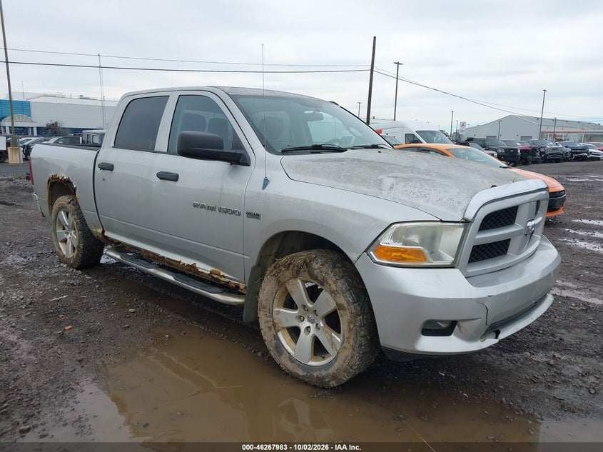 2012 RAM 1500 ST | 1C6RD7KT4CS164427 | UPCARS