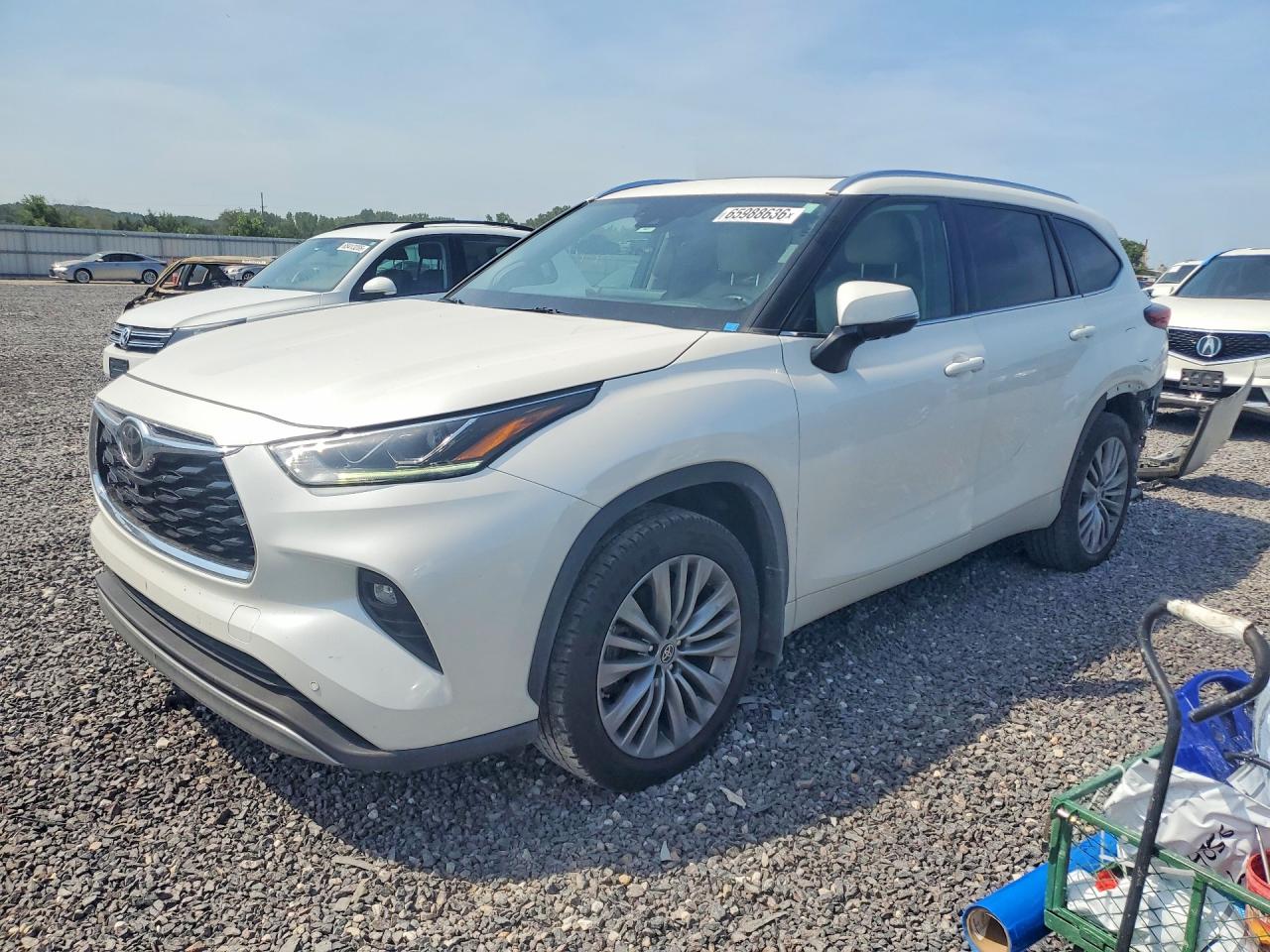2020 TOYOTA HIGHLANDER PLATINUM | 5TDFZRBH3LS019571 | UPCARS