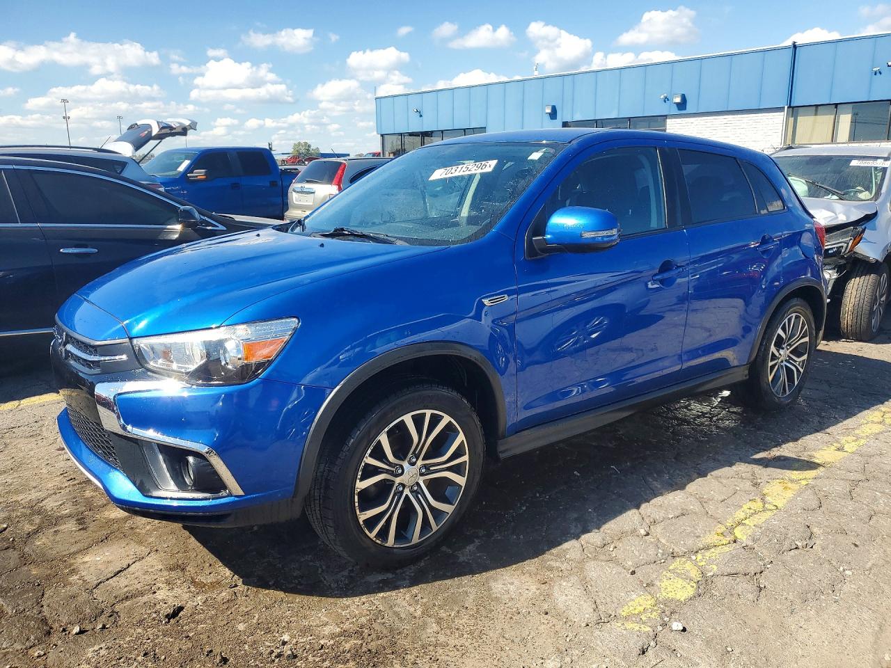 2019 MITSUBISHI OUTLANDER ES | JA4AR3AUXKU025023 | UPCARS