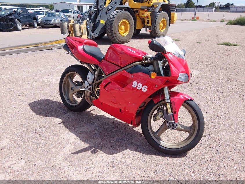 1999 DUCATI 996 S | ZDM1SB5T0XB003240 | UPCARS