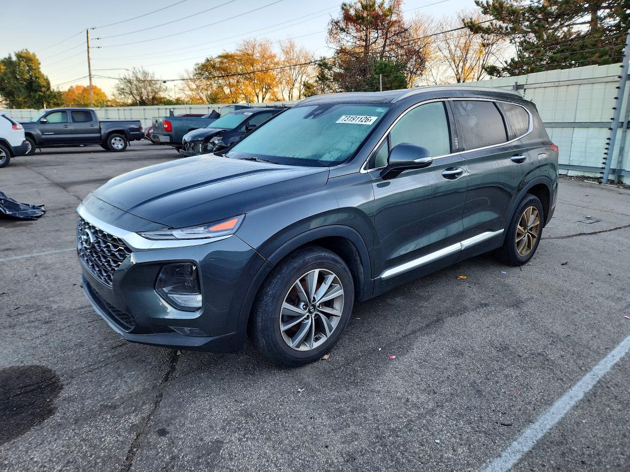 2019 HYUNDAI SANTA FE LIMITED 2.4L | 5NMS5CAD0KH034911 | UPCARS