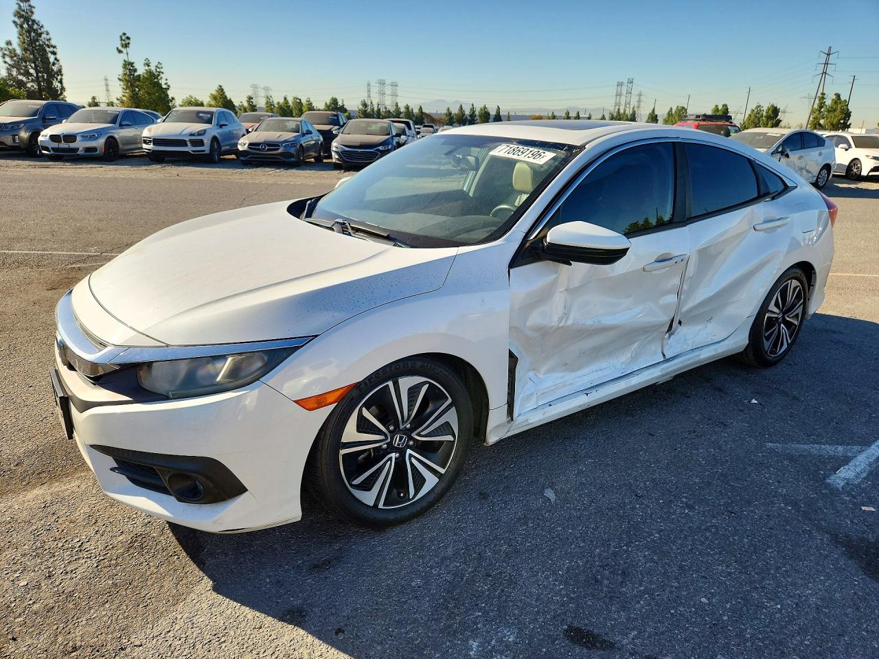 2016 HONDA CIVIC EXL | 19XFC1F74GE200652 | UPCARS