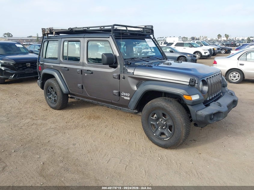 2018 JEEP WRANGLER UNLIMITED SPORT 4X4 | 1C4HJXDG1JW139293 | UPCARS
