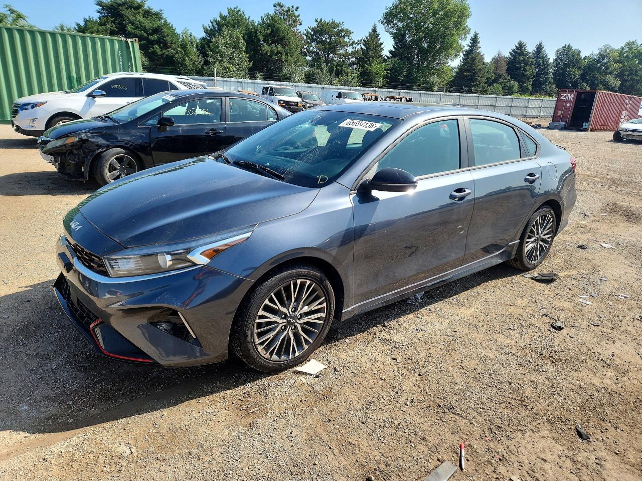 2022 KIA FORTE GT LINE | 3KPF54AD2NE492971 | UPCARS