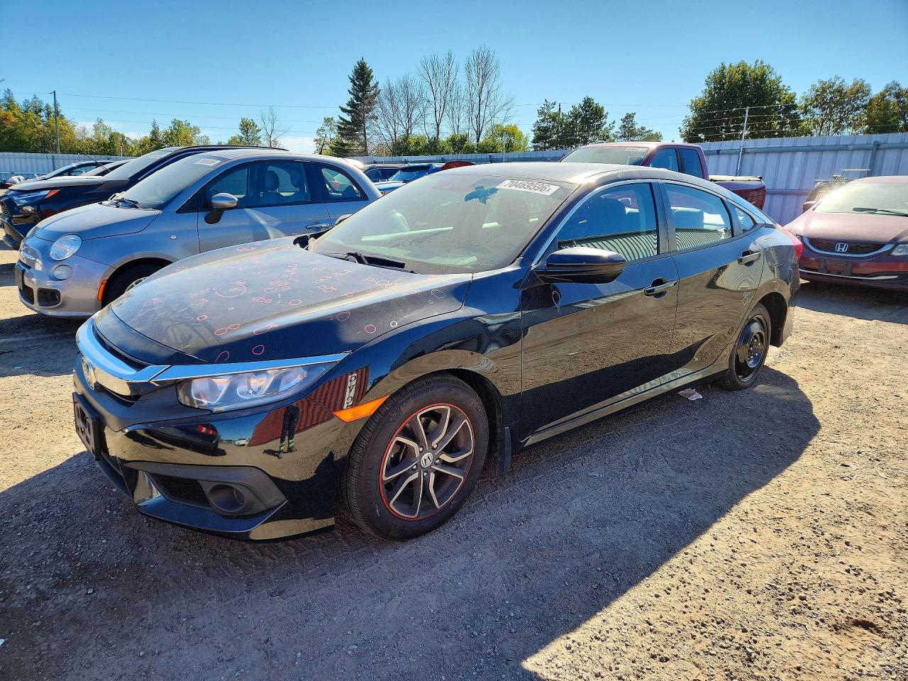 2017 HONDA CIVIC LX | 2HGFC2F67HH016925 | UPCARS