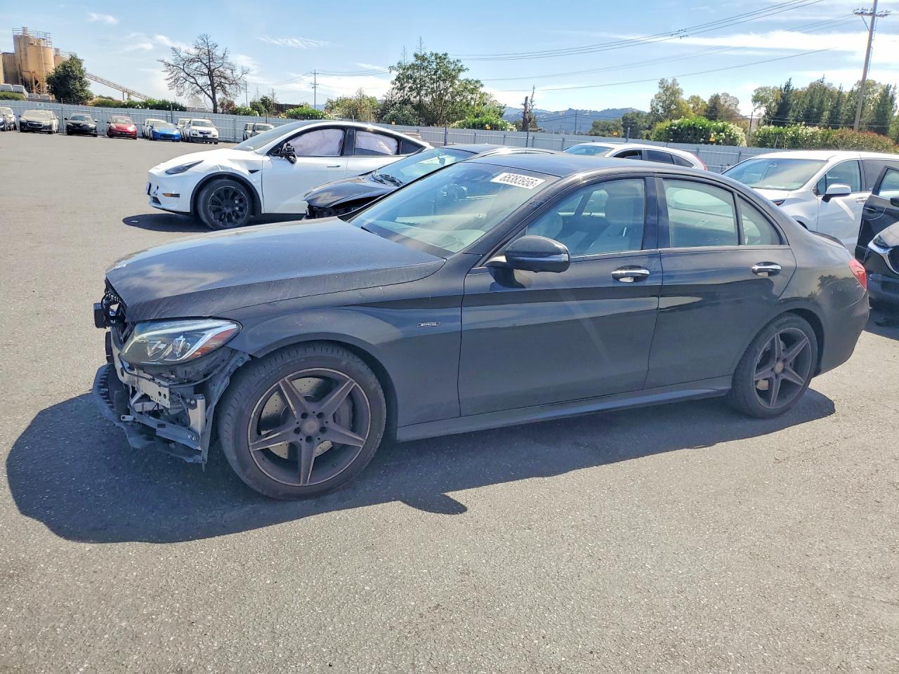 2016 MERCEDES-BENZ C-CLASS 450 4MATIC AMG | 55SWF6EB9GU159390 | UPCARS