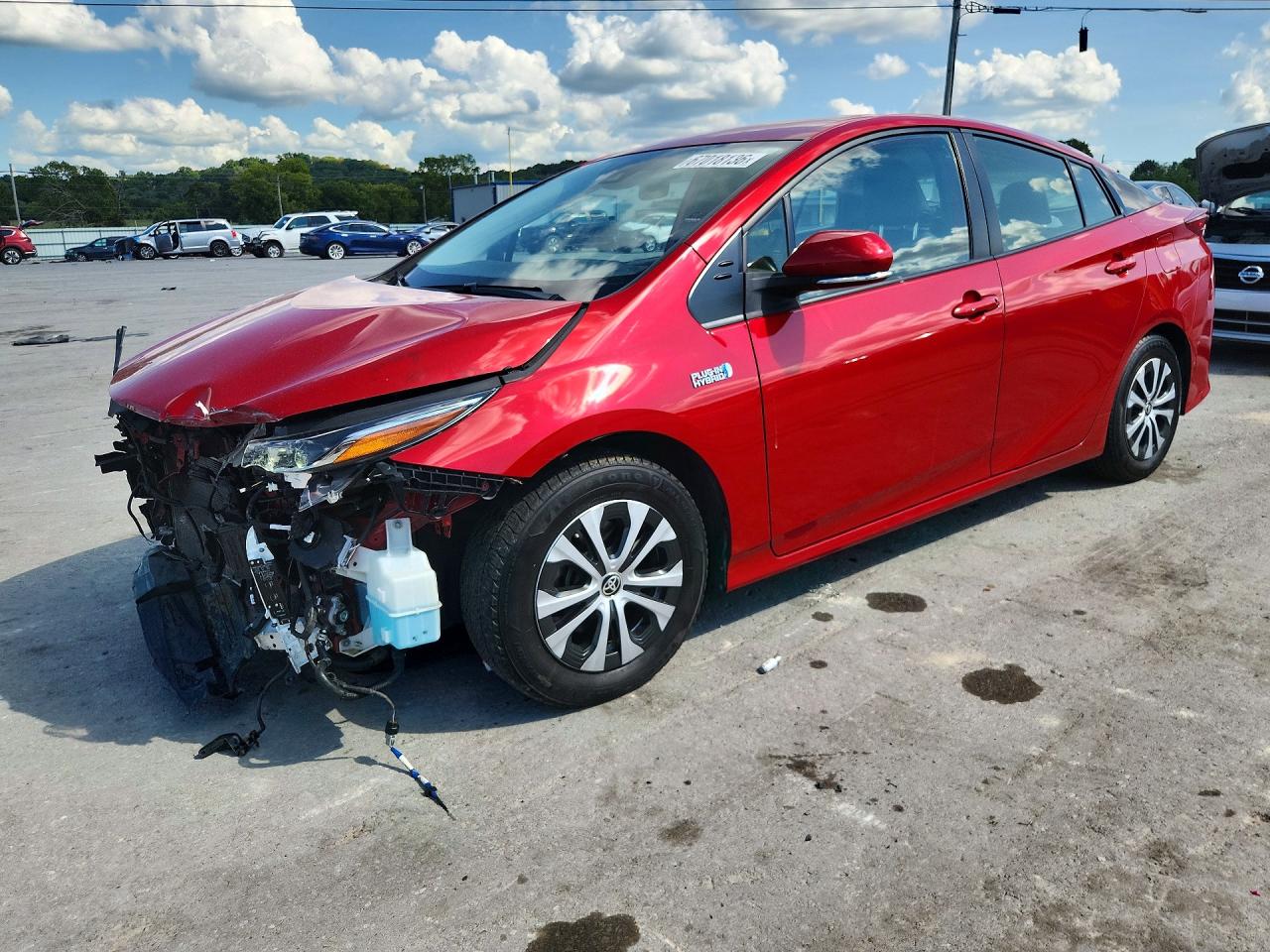 2021 TOYOTA PRIUS XLE | JTDKAMFP6M3191168 | UPCARS