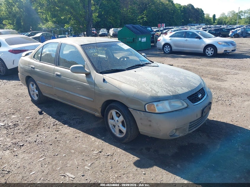 2002 NISSAN SENTRA GXE | 3N1CB51D22L615809 | UPCARS