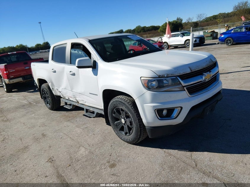 2016 CHEVROLET COLORADO LT | 1GCGTCE38G1192475 | UPCARS