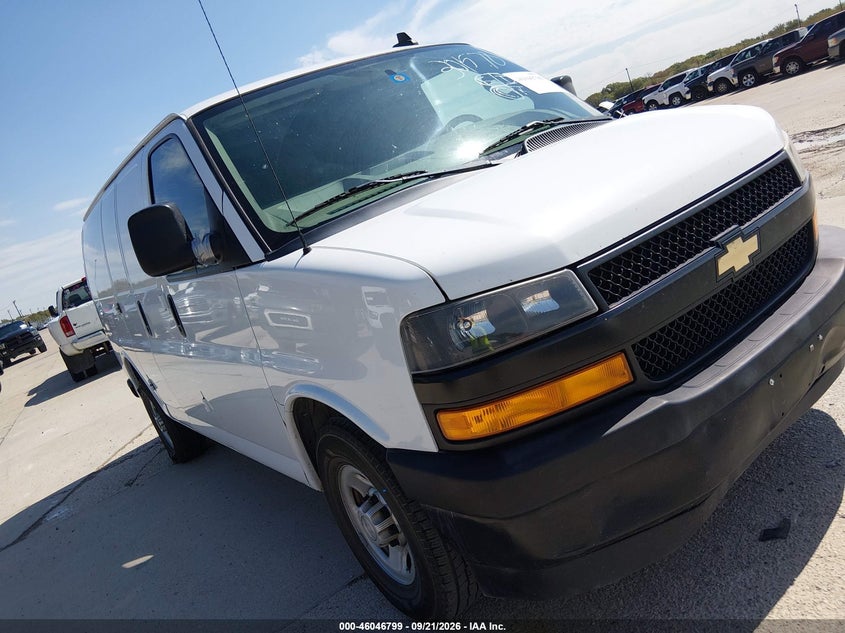 2019 CHEVROLET EXPRESS 2500 WORK VAN | 1GCWGAFG8K1301578 | UPCARS