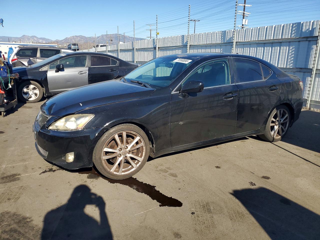 2008 LEXUS IS BASE | JTHBK262182069611 | UPCARS