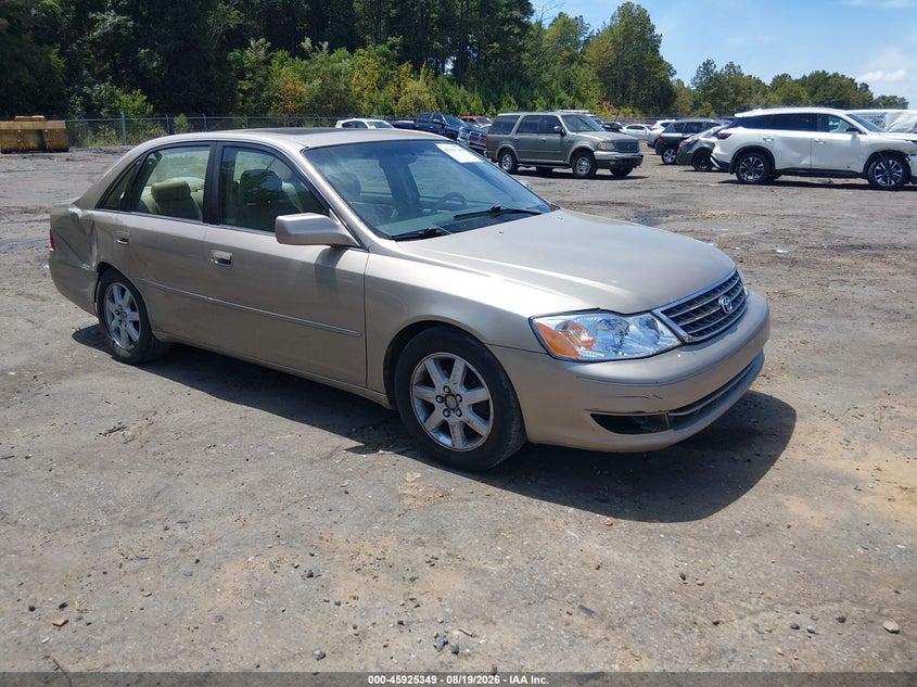 2003 TOYOTA AVALON XL | 4T1BF28B43U303994 | UPCARS