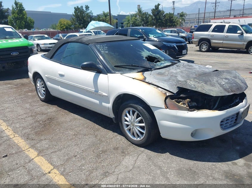 2001 CHRYSLER SEBRING LXI | 1C3EL55U31N693158 | UPCARS