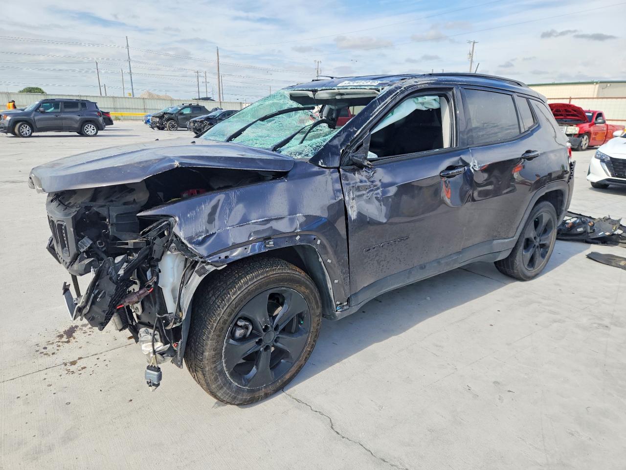 2021 JEEP COMPASS LATITUDE | 3C4NJCBB8MT567567 | UPCARS