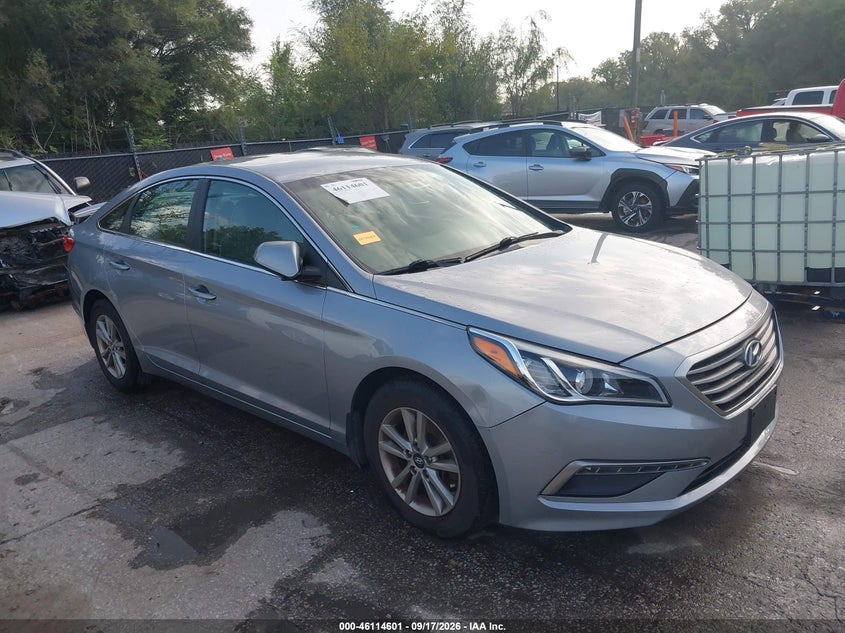 2015 HYUNDAI SONATA SE | 5NPE24AF8FH155837 | UPCARS