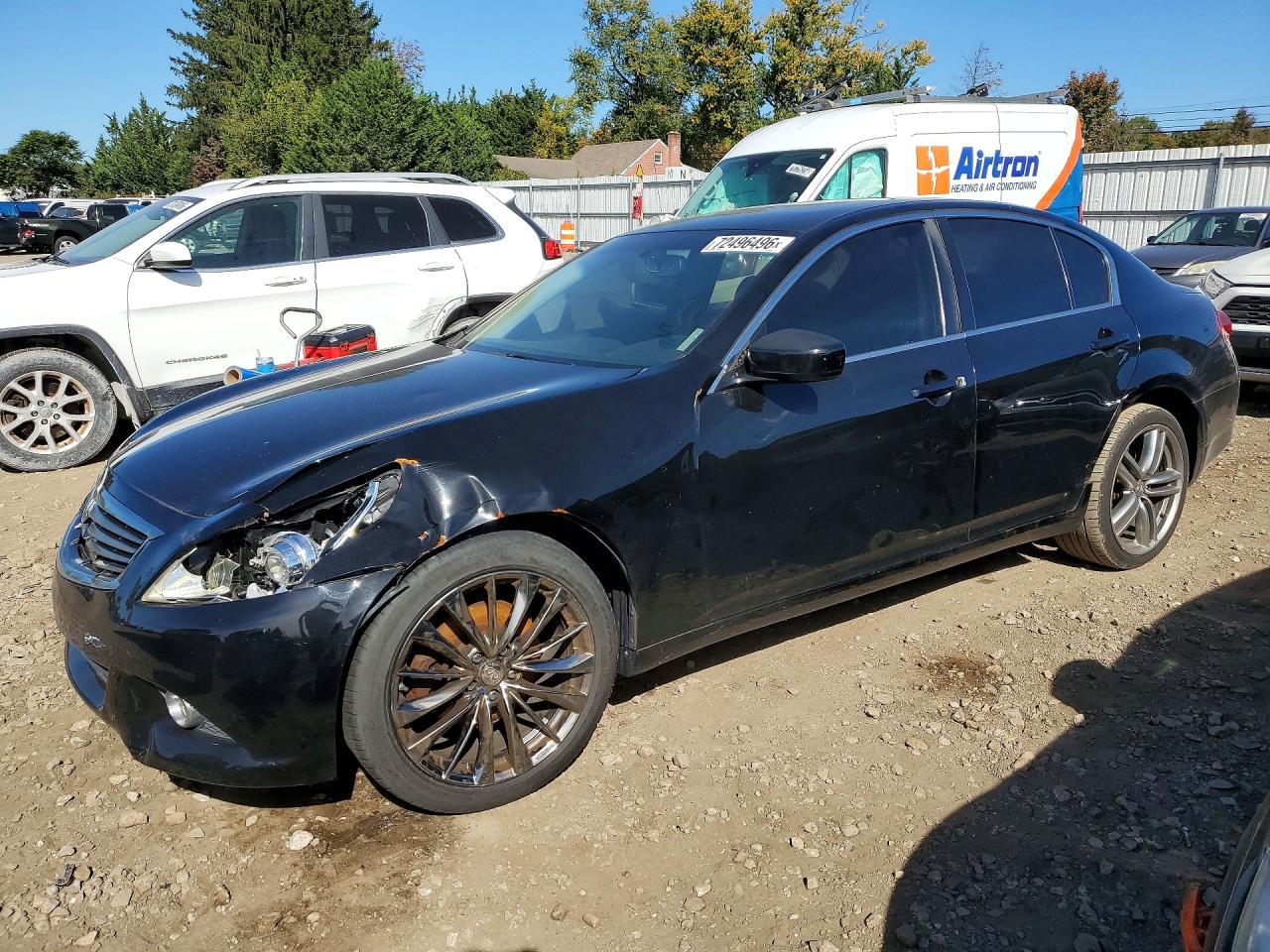 2012 INFINITI G25 X | JN1DV6AR4CM860793 | UPCARS